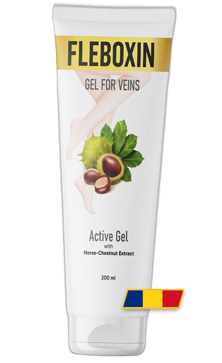 Tub Fleboxin — gel cu extract de castan sălbatic, render al vânzătorului
